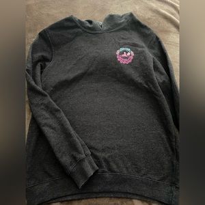 Girls dark gray volcom hoodie size xl